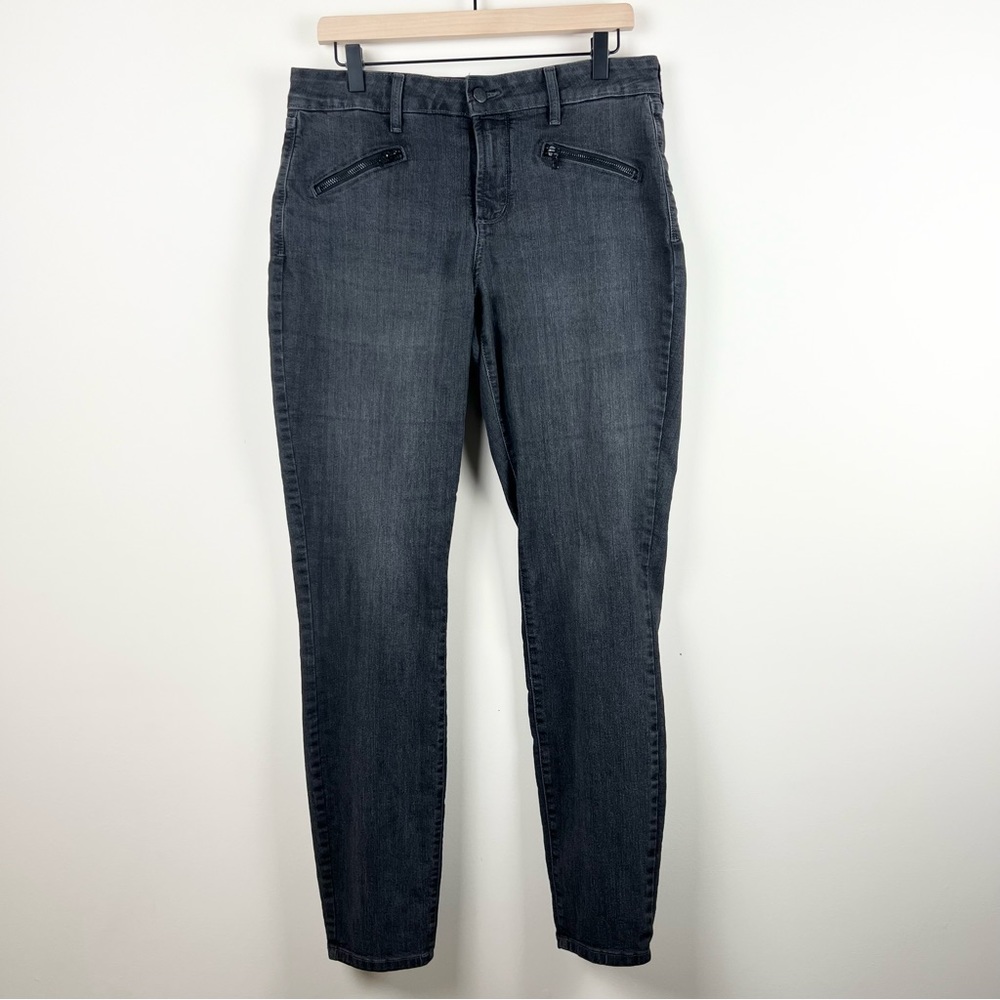 NYDJ Women’s Front Zip Super Skinny Jeans